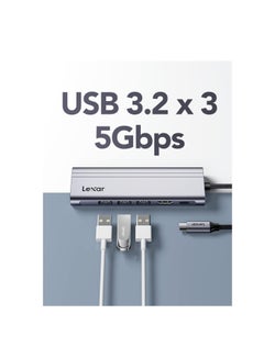Lexar USB Hub, H31 USB C Docking Station HDMI 1 MB  - Image 4