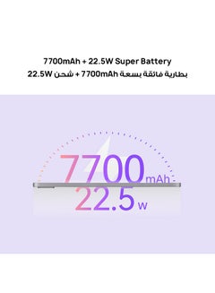 تابلت MatePad SE مقاس 11 بوصة باللون الرمادي السديم وذاكرة الوصول العشوائي (RAM) سعة 8 جيجابايت وذاكرة تخزين داخلية 128 جيجابايت وواي فاي وقلم M داخل الصندوق + FOC - إصدار الشرق الأوسط - pnsku/N70087821V/45/_/1719499673/bdf9ca25-c76d-4f38-a720-a733faf965a3