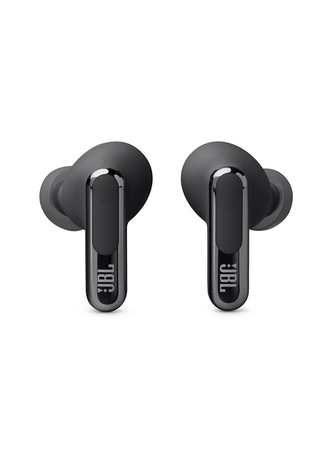 JBL - Live Beam 3 True Wireless Noise Cancelling Closed-Stick Earbuds Black - Image 1