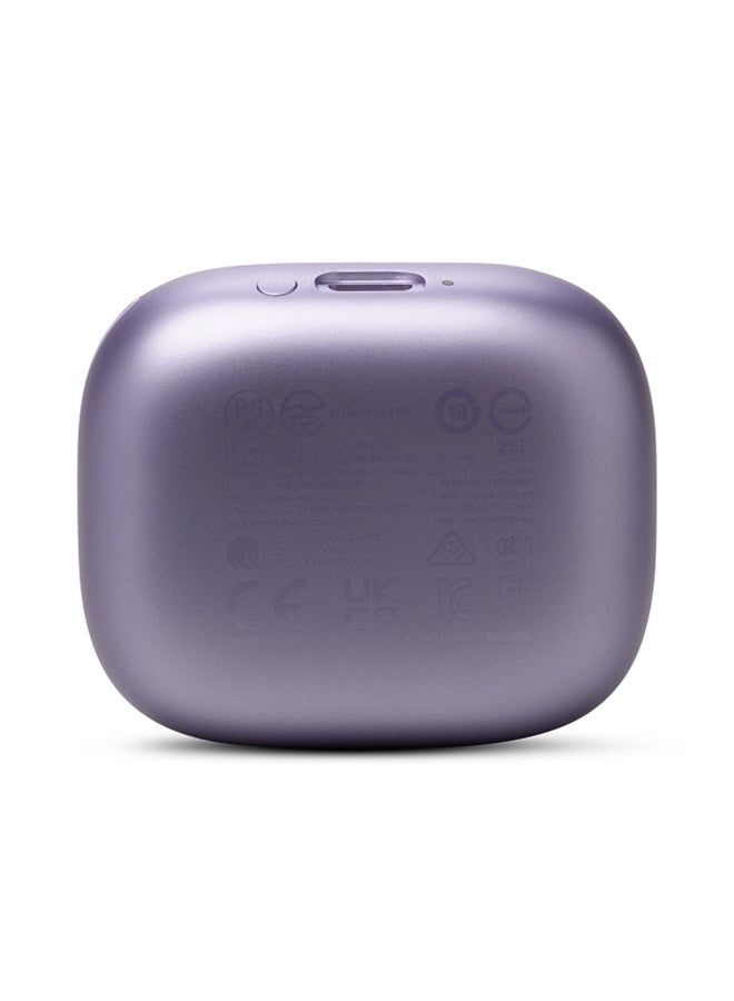 JBL - Live Beam 3 True Wireless Noise Cancelling Closed-Stick Earbuds Purple - Image 1