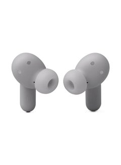JBL Live Beam 3 True Wireless Noise Cancelling Closed-Stick Earbuds Silver  - Image 5