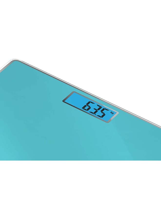 تيفال ميزان حمام رقمي كلاسيكي بحد أقصى 160 كجم زجاج مقسى أزرق - Image 4