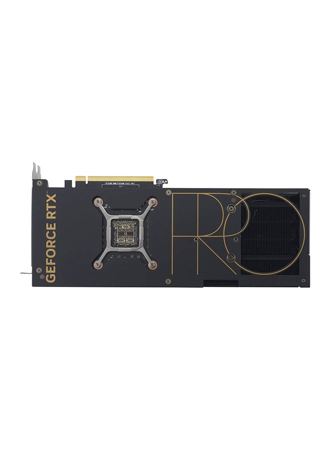 ASUS - ProArt GeForce RTX 4070 Ti OC Graphics Card, 16GB GDDR6X 256-bit Memory, 2640 MHz Boost Clock, 8448 CUDA Cores, 21 Gbps Memory Speed, PCI Express 4.0, HDMI / DP | 90YV0KJ0-M0NA00 Black - Image 1