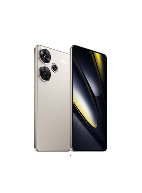 POCO F6 ثنائي الشريحة تيتانيوم 12 جيجا بايت 512 جيجا بايت 5G - الإصدار العالمي
