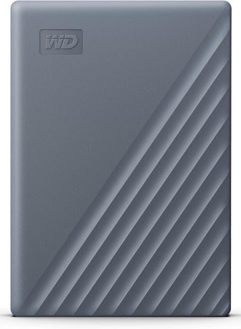 2 TB Western Digital My Passport Portable USB 3.2 Gen 1 USB Type A AND Type C WDBWML0020BGY-JA - 1 TB