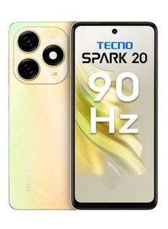 TECNO Spark Phone  20 8GB Ram 256GB Storage - Neon Gold  - Image 1