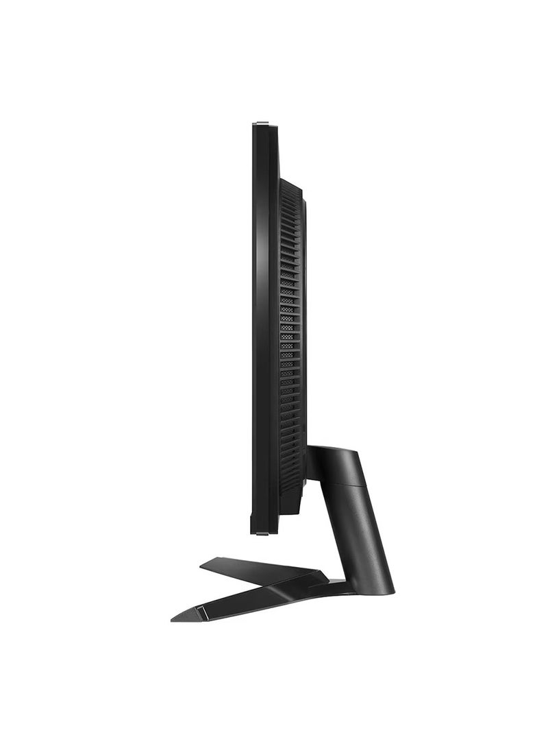LG - 27" Inch UltraGear™ Gaming Monitor (1920 x 1080) Full HD with IPS Panel Technology, x2 HDMI with Response Time Upto 1ms (GTG),  Refresh Rate 180Hz, HDR10 & SRGB 99%, NVIDIA® G-SYNC® Compatible AMD FreeSync™ -  27GS60F-B black - Image 1