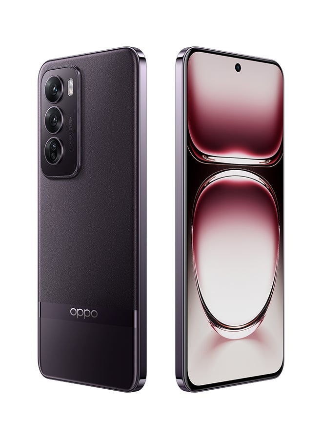 OPPO - Reno12 Pro Dual SIM Space Brown 12GB RAM 512GB 5G + Buds - Middle East Version - Image 1