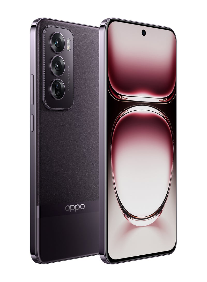 OPPO - Reno12 Pro Dual SIM Space Brown 12GB RAM 512GB 5G + Buds - Middle East Version - Image 1