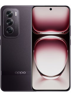 أوبو هاتف Reno12 Pro، بشريحتين، لون بني غامق، وذاكرة وصول عشوائي (RAM) سعة 12 جيجابايت، وذاكرة تخزين داخلية 512 جيجابايت، يدعم تقنية 5G + Buds2Pro - إصدار الشرق الأوسط  - Image 2