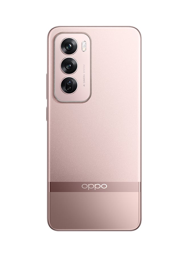 OPPO - Reno12 Pro Dual SIM Sunset Gold 12GB RAM 512GB 5G + Buds - Middle East Version - Image 1