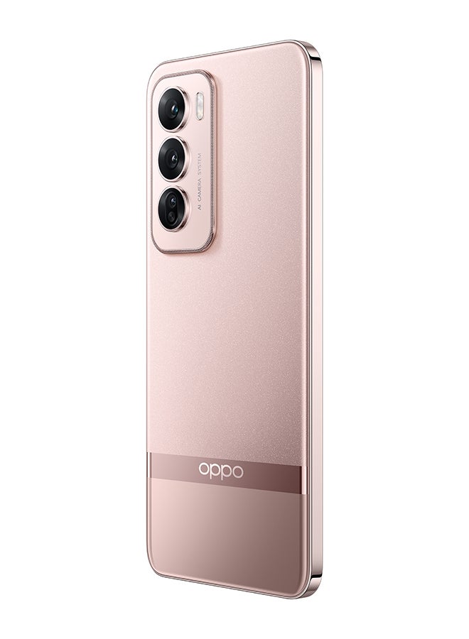 OPPO - Reno12 Pro Dual SIM Sunset Gold 12GB RAM 512GB 5G + Buds - Middle East Version - Image 1