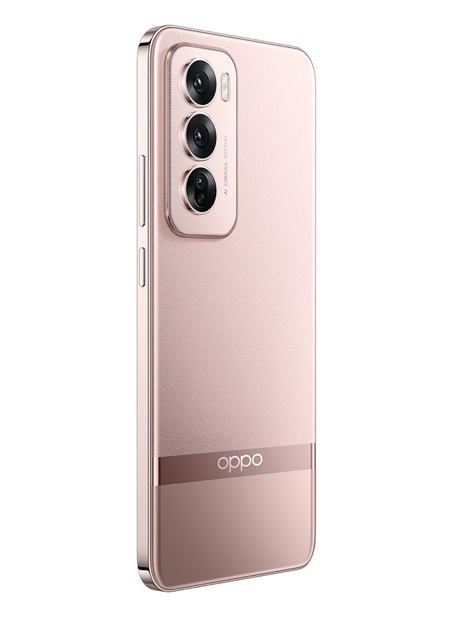 OPPO - Reno12 Pro Dual SIM Sunset Gold 12GB RAM 512GB 5G + Buds - Middle East Version - Image 1