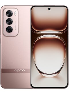 أوبو هاتف Reno12 Pro ثنائي الشريحة باللون الذهبي، وذاكرة وصول عشوائي (RAM) سعة 12 جيجابايت، وذاكرة داخلية 512 جيجابايت، يدعم تقنية 5G+ Buds2Pro - إصدار الشرق الأوسط  - Image 2