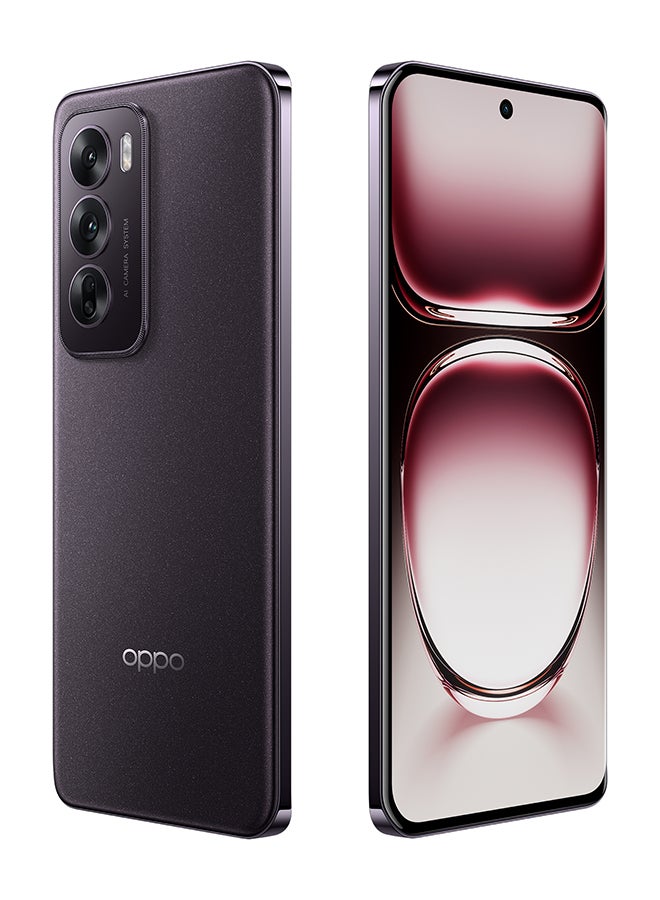 OPPO Reno12 Dual SIM Matte Brown 12GB RAM 512GB 5G + Buds - Middle East Version  - Image 4