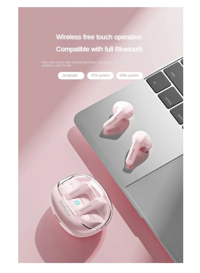 Lenovo Thinkplus X22 Bluetooth Earphones Sports Headset Wireless In-Ear Game Low Latency Dual Mode HiFi Music Headphones With Mic Earbuds Beige  - Image 5