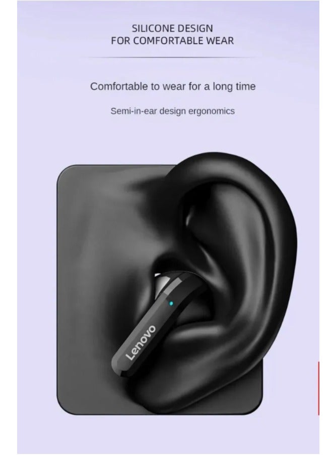 Lenovo Thinkplus X22 Bluetooth Earphones Sports Headset Wireless In-Ear Game Low Latency Dual Mode HiFi Music Headphones With Mic Earbuds Beige  - Image 2