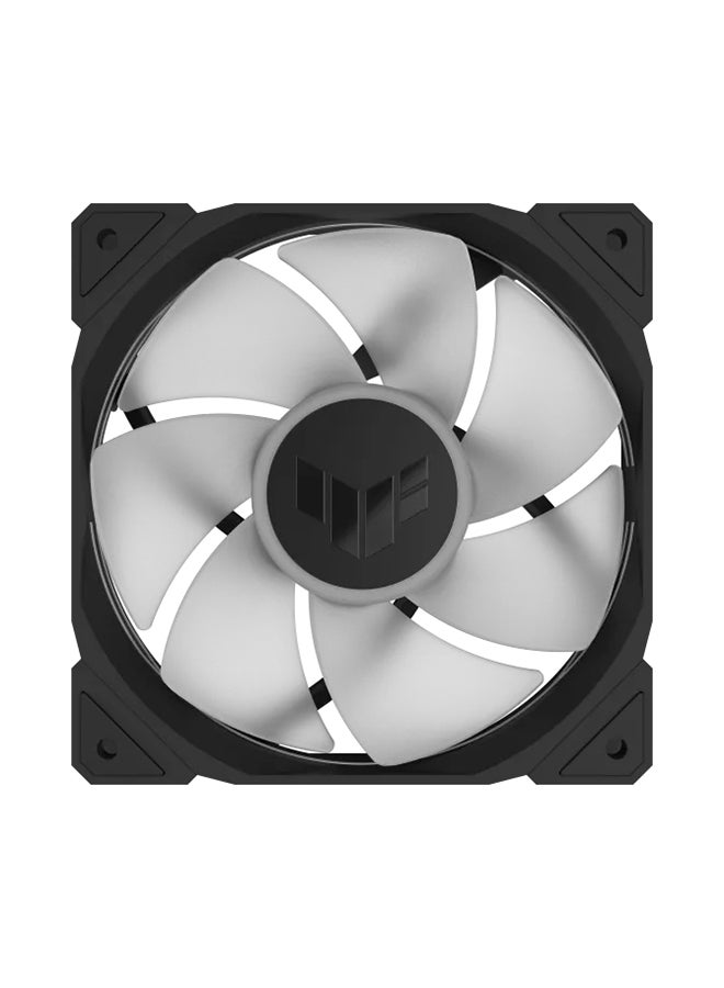 ASUS - TUF Gaming TR120 ARGB Reverse Fan - Triple Pack, Optimized Cooling Performance, PWM Fan Efficiency, DUO Colors & Orientations 90DA00D0-B09020 Black - Image 1