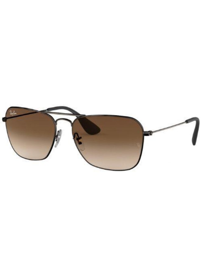 Men's UV Protection Rectangular Shape Sunglasses RB-3610-58-9139/13 - Black
