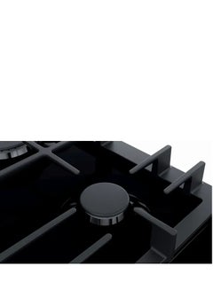 BOSCH Built in hob 4 burner 60 cm  Series 6 Pan Support Cast iron Enameled steel Frameless PCP6A6B90 PCP6A6B90 Black  - Image 4