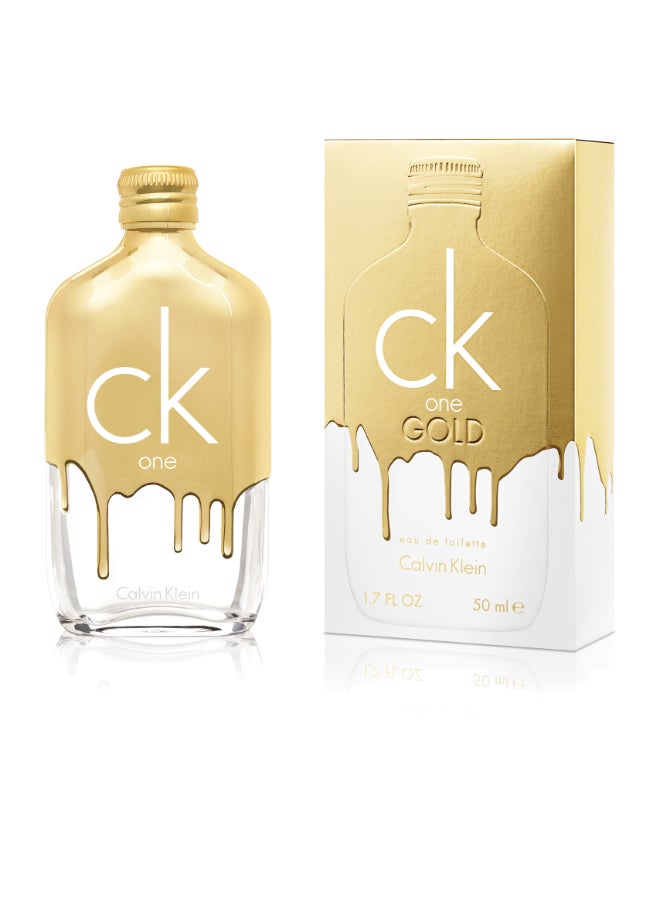 CALVIN KLEIN - Ck One Gold Eau De Toilette 50ml - Image 1