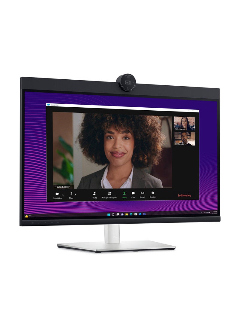 DELL P2724DEB Video Conferencing Monitor, 27" QHD IPS Display, 60Hz Refresh Rate, 5ms (Fast GtG) Response Time, Built-In Camera, Microphone, & Speaker, 16.7M Color Display | 210-BGMF Black/White  - Image 3