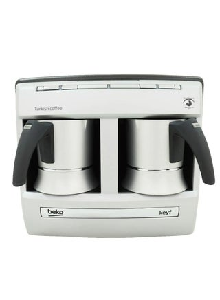 Turkish Coffee Machine With Double Pot 1 L 1200 W BKK 2113 W White - pnsku/N70088107V/45/_/1719639242/bd8f1273-3b81-4df8-9c6a-6aab8b06df17