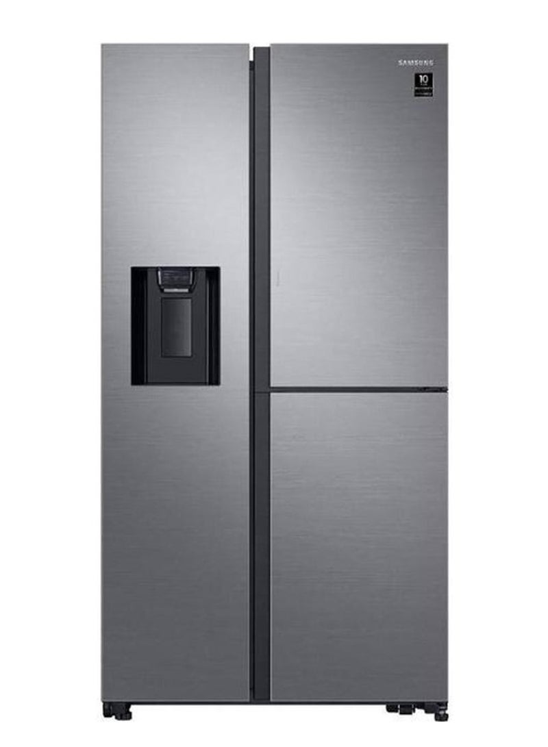 Samsung 628 Liter Side By Side Refrigerator With Water Dispenser RH65A5401M9/EU Silver  - Image 1