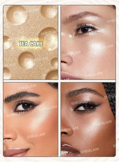 SHEGLAM Lunar Glow Highlighter - Tea Cake gold  - Image 2
