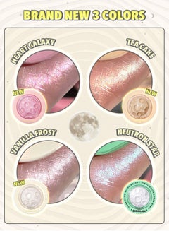 SHEGLAM Lunar Glow Highlighter - Tea Cake gold  - Image 3