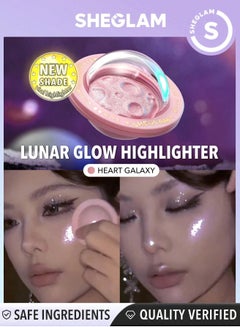 SHEGLAM Lunar Glow Highlighter - Heart Galaxy Heart Galaxy  - Image 1