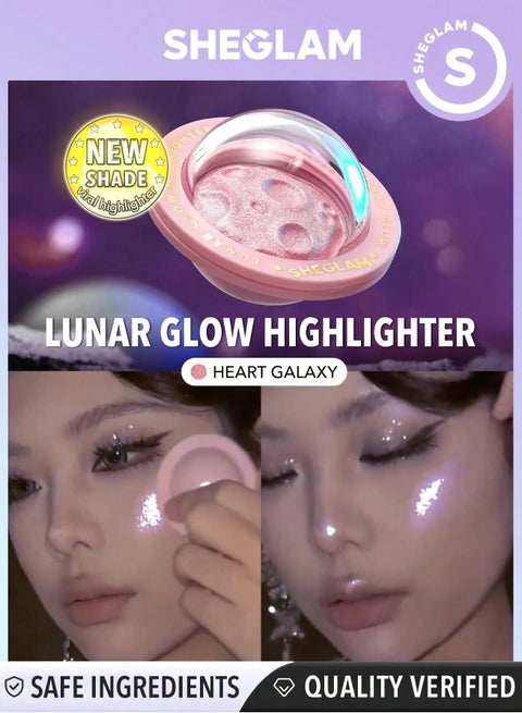 Lunar Glow Highlighter - Heart Galaxy Heart Galaxy