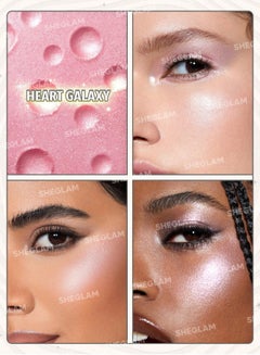 SHEGLAM Lunar Glow Highlighter - Heart Galaxy Heart Galaxy  - Image 2