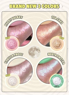 SHEGLAM Lunar Glow Highlighter - Heart Galaxy Heart Galaxy  - Image 3