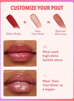 SHEGLAM Mirror Kiss High-Shine Lipstick - That's Fierce That's Fierce  - Image 5