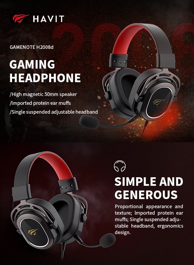 havit Wired Gaming Headphone with 3.5mm Audio Jack, Gaming Headset for PC PS4 PS5 Switch Xbox - Image 2