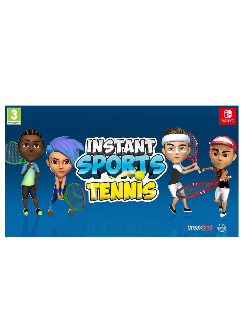 Nintendo switch Instant Sports Tennis Game Bundle With 2 Racket Accessories  - Image 2