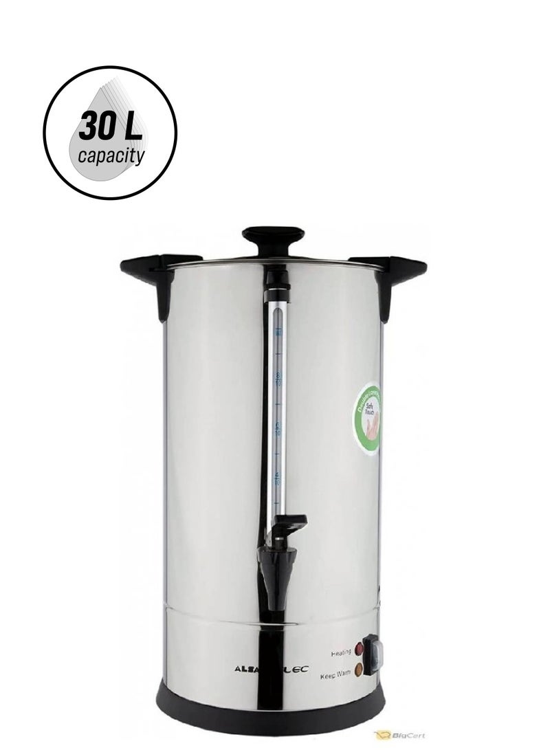 ALSAIF-ELEC Electric Water Kettle 30 L 2600 W E03514 Silver  - Image 1