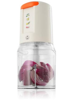 ALSAIF-ELEC Electric Vegetable Chopper And Blender 0.5 L 400 W E02426 White  - Image 3