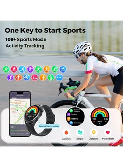 SoundPEATS 280 mAh SmartWatch Model Watch 4 Long Battery Life, Waterproof Black  - Image 5