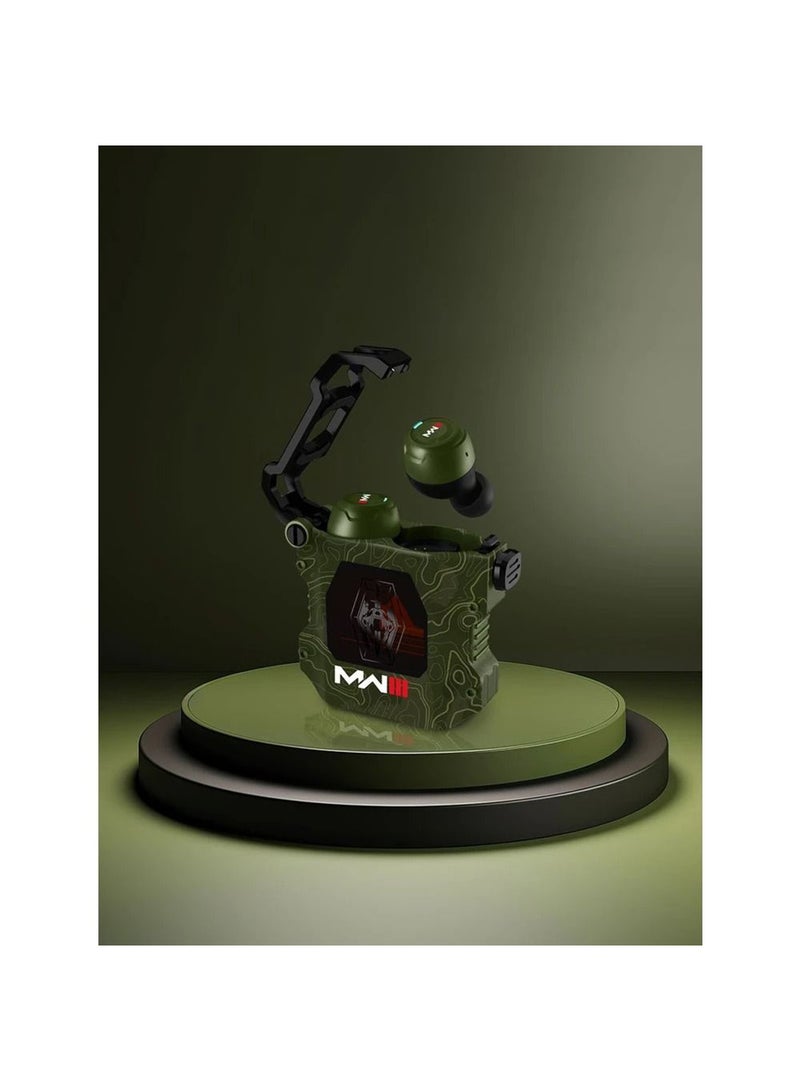 OTL - OTL Call of Duty Modern Warfare 3 TWS Wireless In-Ear Headphones Green - Image 1
