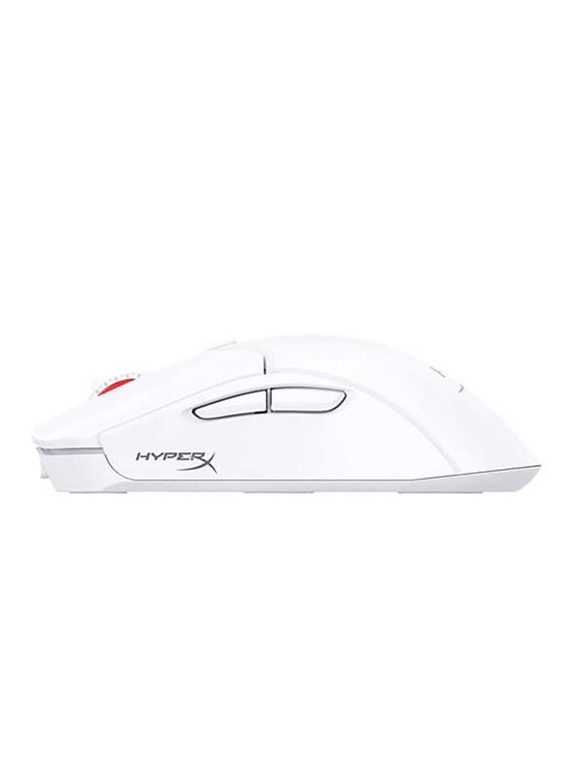 ماوس الألعاب اللاسلكي الصغير HyperX Haste 2 باللون الأبيض