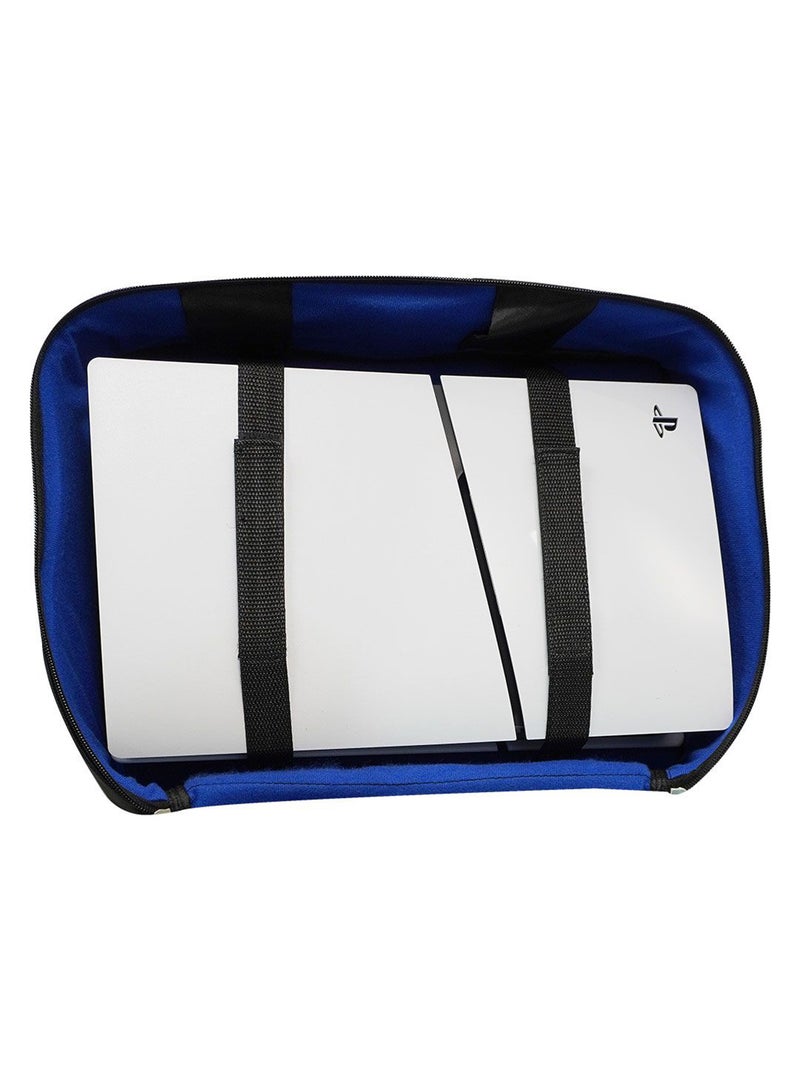GamerTek PS5 Carrying Case - Compatible with PS5, Travel Bag Holds Playstation 5 Console, DualSense Controllers, Cables and Other Accessories - Image 3