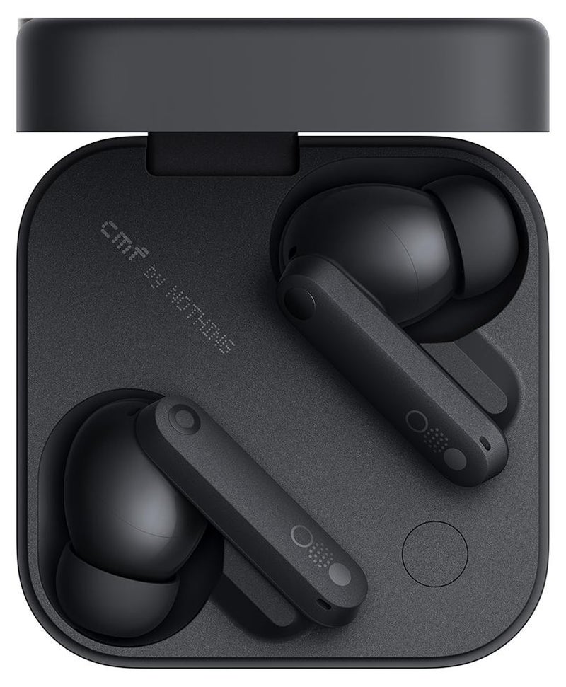 cmf by NOTHING Buds Pro 2, , True Wireless With Clear Voice Technology 2.0, 50 dB Smart Active Noise Cancellation, Spatial Audio Effect, IP55, Middle East Version Dark Grey - Image 1