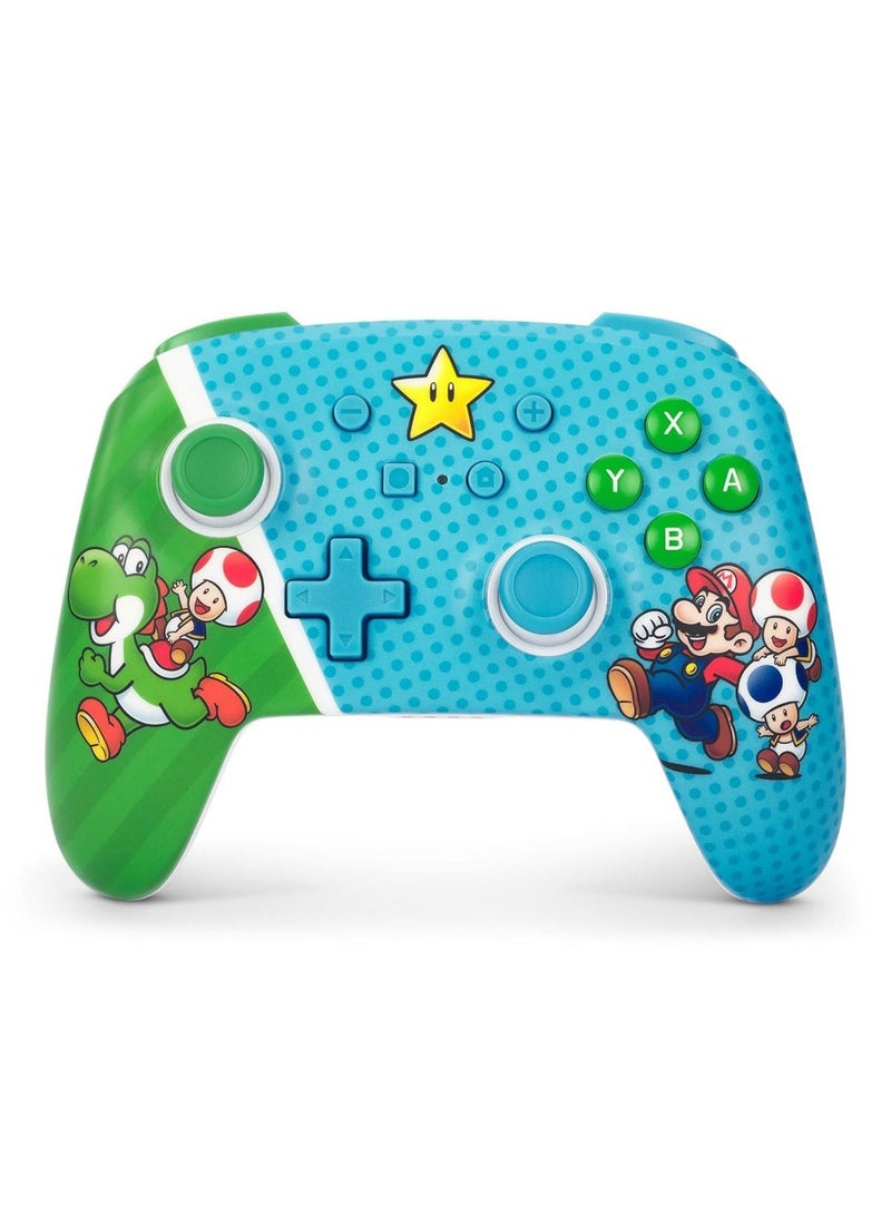 باور أيه - Enhanced Wireless Controller for Nintendo Switch - Super Star Friends, Nintendo Switch - OLED Model, Nintendo Switch Lite, Gamepad, game controller, Bluetooth controller - Image 1