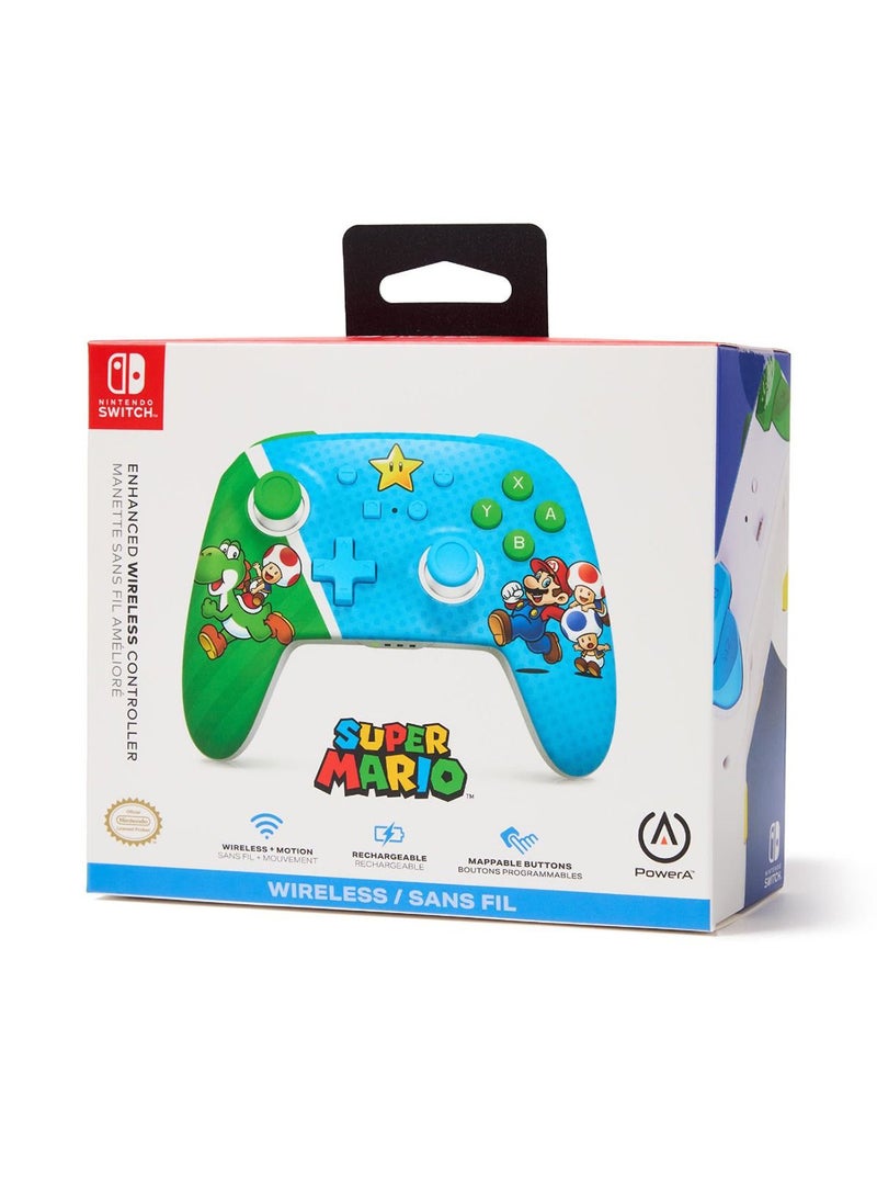 باور أيه - Enhanced Wireless Controller for Nintendo Switch - Super Star Friends, Nintendo Switch - OLED Model, Nintendo Switch Lite, Gamepad, game controller, Bluetooth controller - Image 1