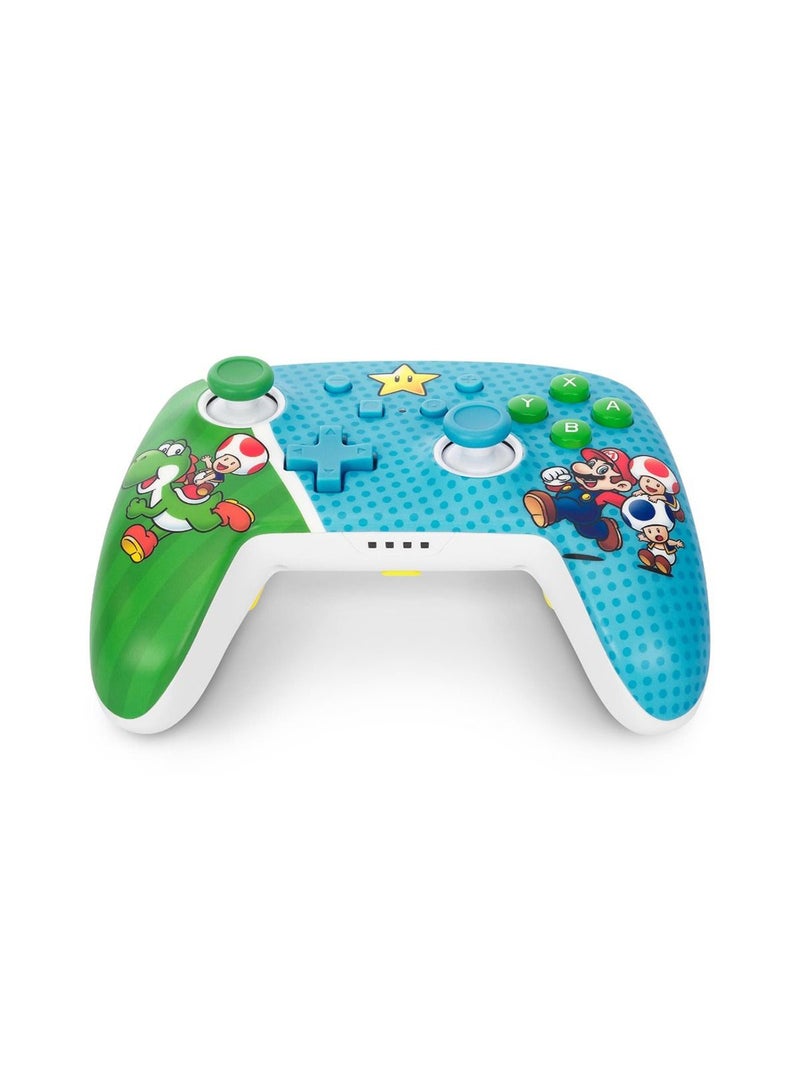 باور أيه - Enhanced Wireless Controller for Nintendo Switch - Super Star Friends, Nintendo Switch - OLED Model, Nintendo Switch Lite, Gamepad, game controller, Bluetooth controller - Image 1