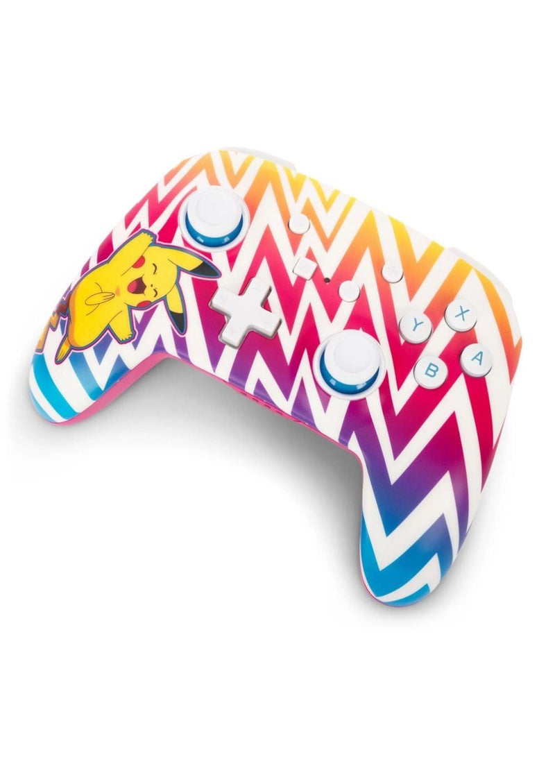PowerA Enhanced Wireless Controller for Nintendo Switch - Pikachu Vibrant, Nintendo Switch - OLED Model, Nintendo Switch Lite, Gamepad, game controller, Bluetooth controller  - Image 3