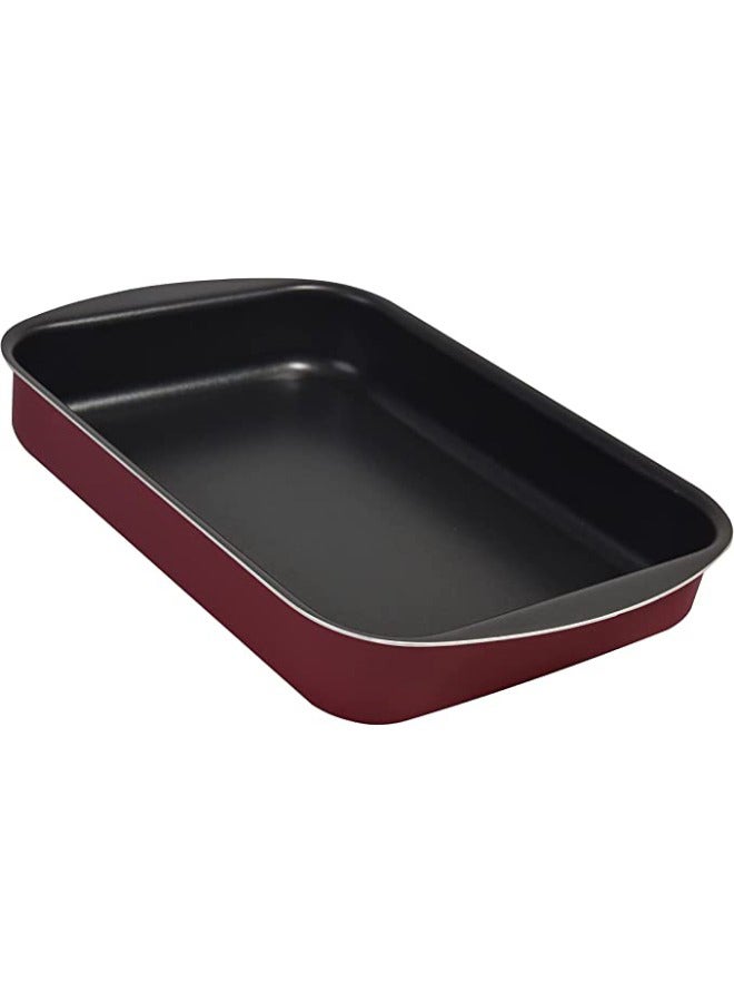 Tefal Armatal Rectangle Oven Tray, Size 35 cm Dark Purple
