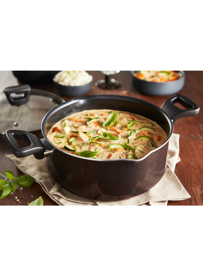 تيفال XL مجموعة أدوات الطهي 8 قطع INTEN SP GL سوداء 18-22-26-30 سم - Image 4